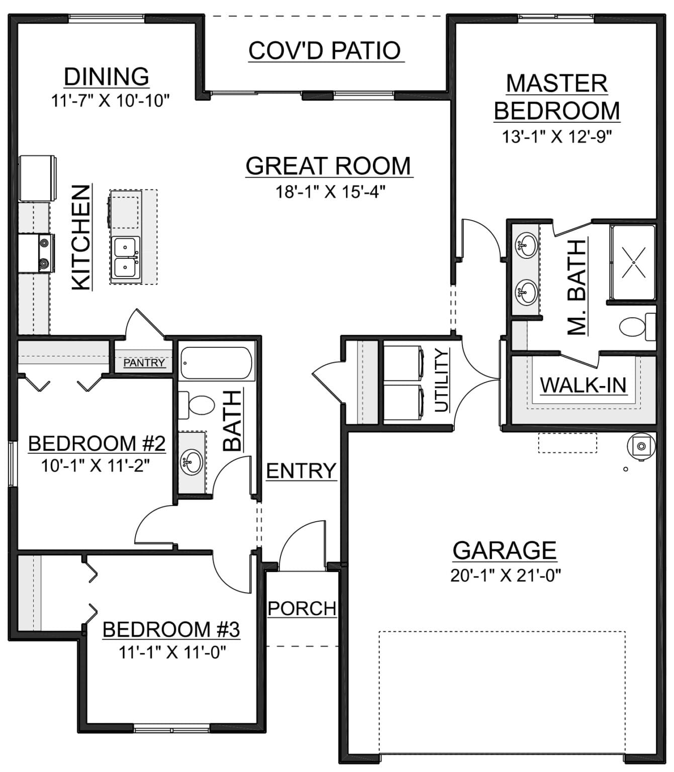 The Gallatin Floor Plan