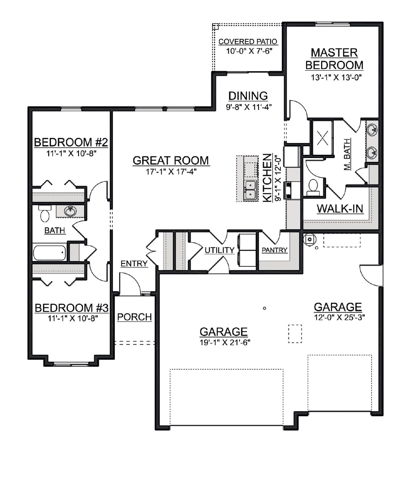 The Driftwood Floor Plan